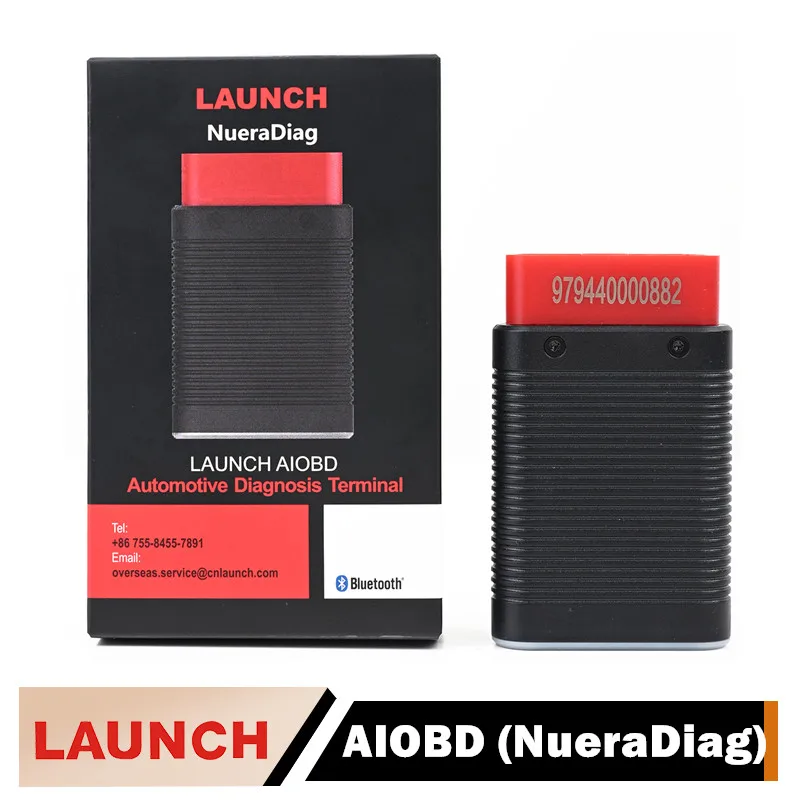 LAUNCH AIOBD (NueraDiag) Automotive Diagnosis Terminal Global Version Car Diagnostic Tools Full System Scan AI Report OBD2 Code