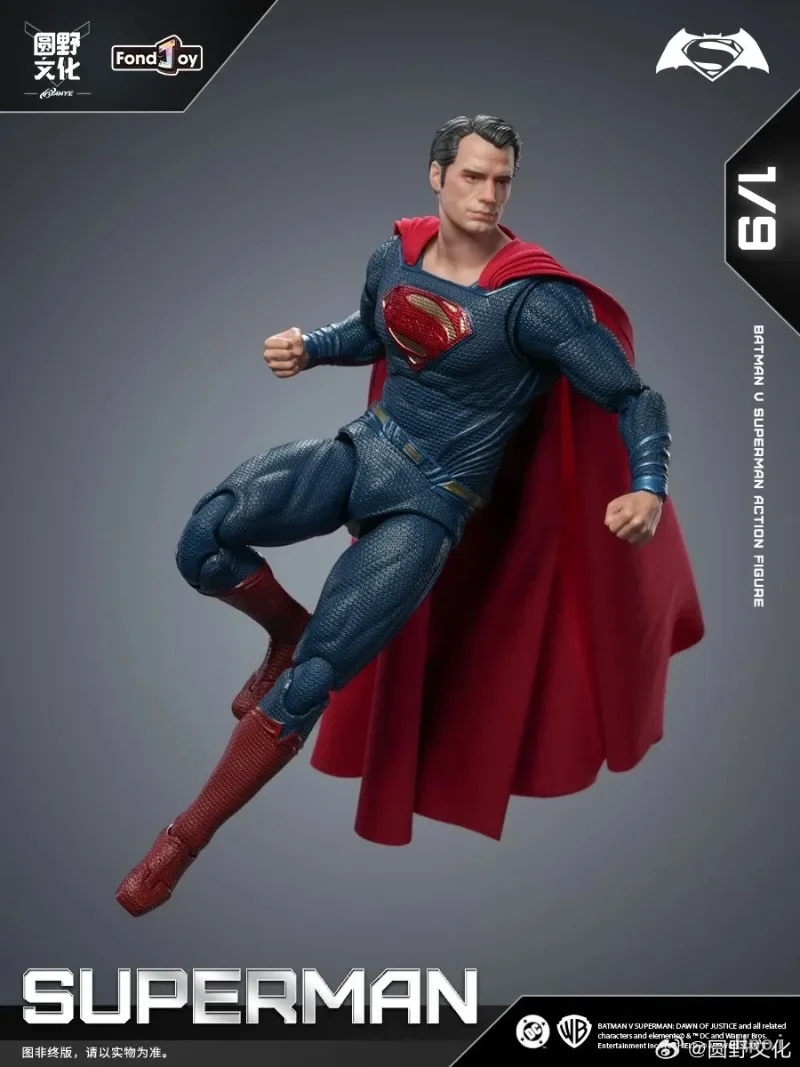 FondJoy 1/9 DC Figure Series Superman 2.0 & Superman 2025 Movie Damaged Ver Action Figures DC Comics Anime Model view 3