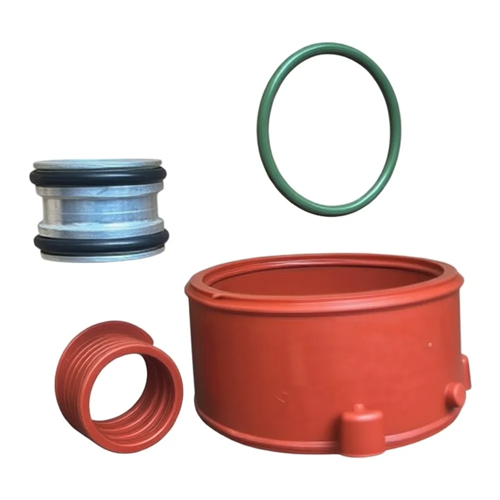 For OM642 Engine Intake Connection with Seal Rings Compatible with For Mercedes-Benz Models Including E320 and GL320