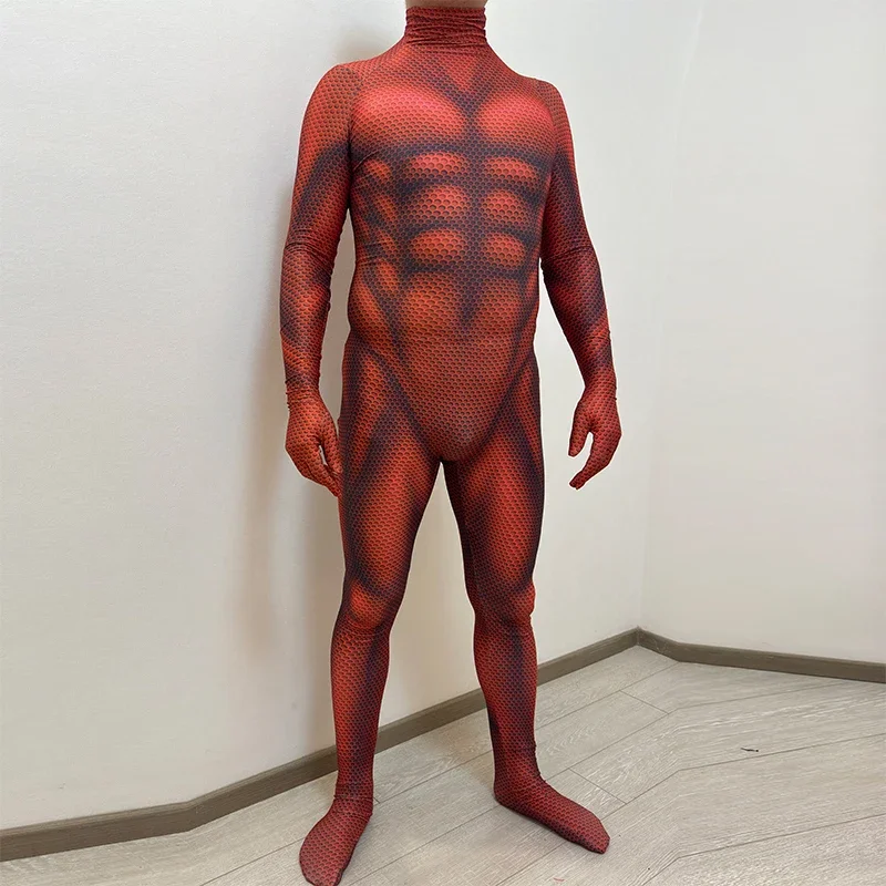 2025 Nuovo costume cosplay da supereroe di Halloween Zentai Body Party Suit Adulti Bambini Tuta abc