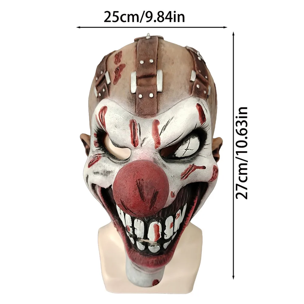 Art the Mask Schwarze Nase Gruselige Zombie-Masken Halloween-Kostüm Cosplay-Requisiten für Erwachsene – Detail 3
