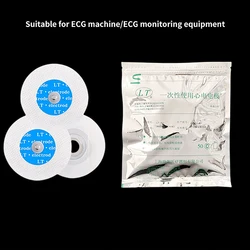 50PCS/Lot Electrode Patch Medical Disposable ECG EKG Accessories Non-Woven Electrode Pads Electrocardiogram Muscle Stimulator