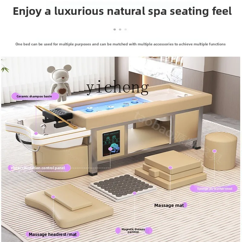 

ZZ high-end beauty salon multi-functional moxibustion foot therapy shampoo bed special constant temperature water