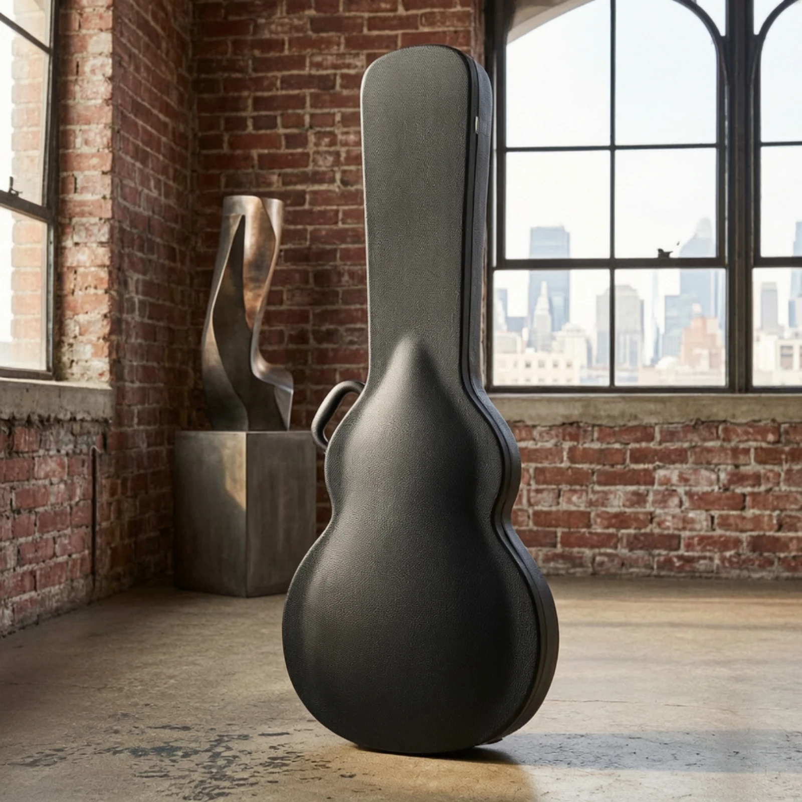 Hard-Shell Guitar Case Safeguarding LP Guitar Case Secure Sturdy for Guitarists, Travel, Storage
