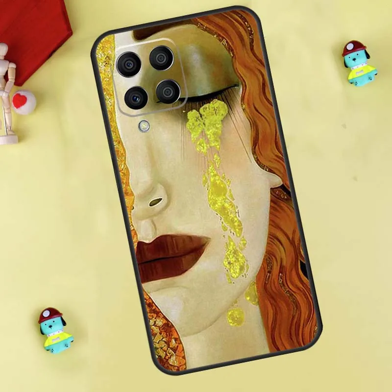 The Kiss Gustav Klimt Painting Case For Samsung Galaxy M32 M52 M12 M13 M23 M33 M53 M20 M21 M31 M51 M14 M34 M54 M30s Cover