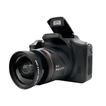 Digital Camera Photo 16MP Vlogging Camera with 16X Digital Zoom Compact Easy Using Video Camera for Travel Home Office