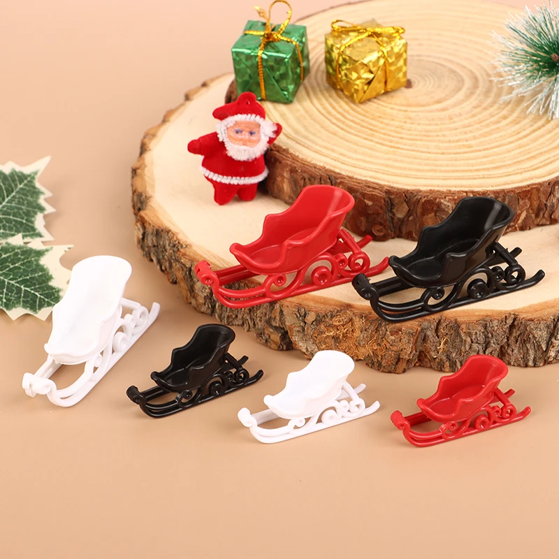 

Christmas Holiday Decorations Santa Claus Snow Car Ornaments DIY Accessories Adornment