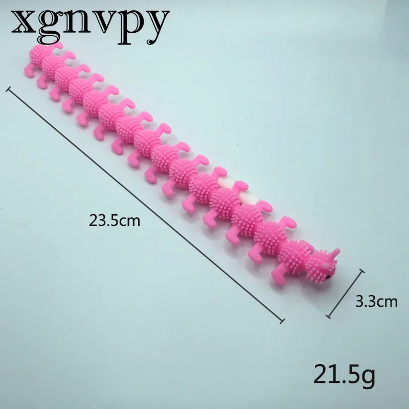 Xgnvpy 3pc Caterpillars Sensory Toy Relief Stretchy String Worm Pops Fidget Therapy Anti Anxiety Fidget for Teenagers Adults