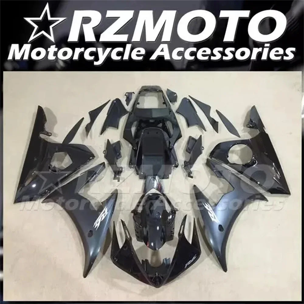 

4Gifts New ABS Motorcycle Fairings Kit Fit For YAMAHA R6 2003 2004 2005 03 04 05 Bodywork Set Custom Black