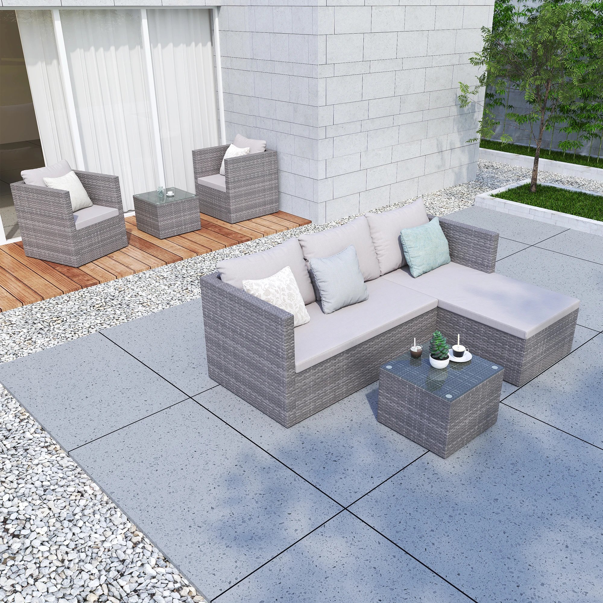 Nuovo Design Fulin: Set Divano - Outdoor Daybed Furniture recensione e prezzo