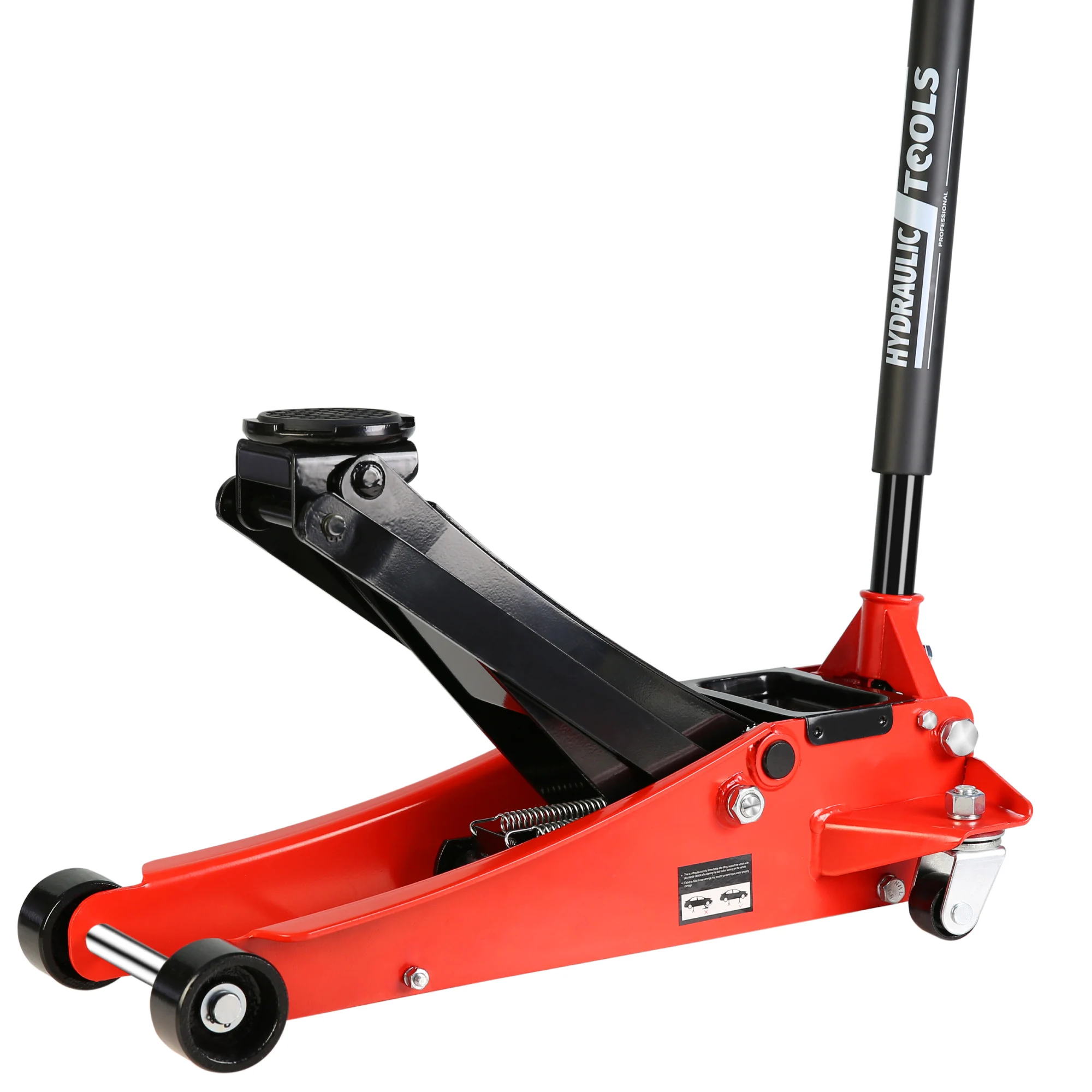 

2.5 Ton Low Profile Floor Jack,Steel Racing Floor Jack with Dual Pistons Lift Pump,Hydraulic floor jack Lifting range 3.5"-19.5