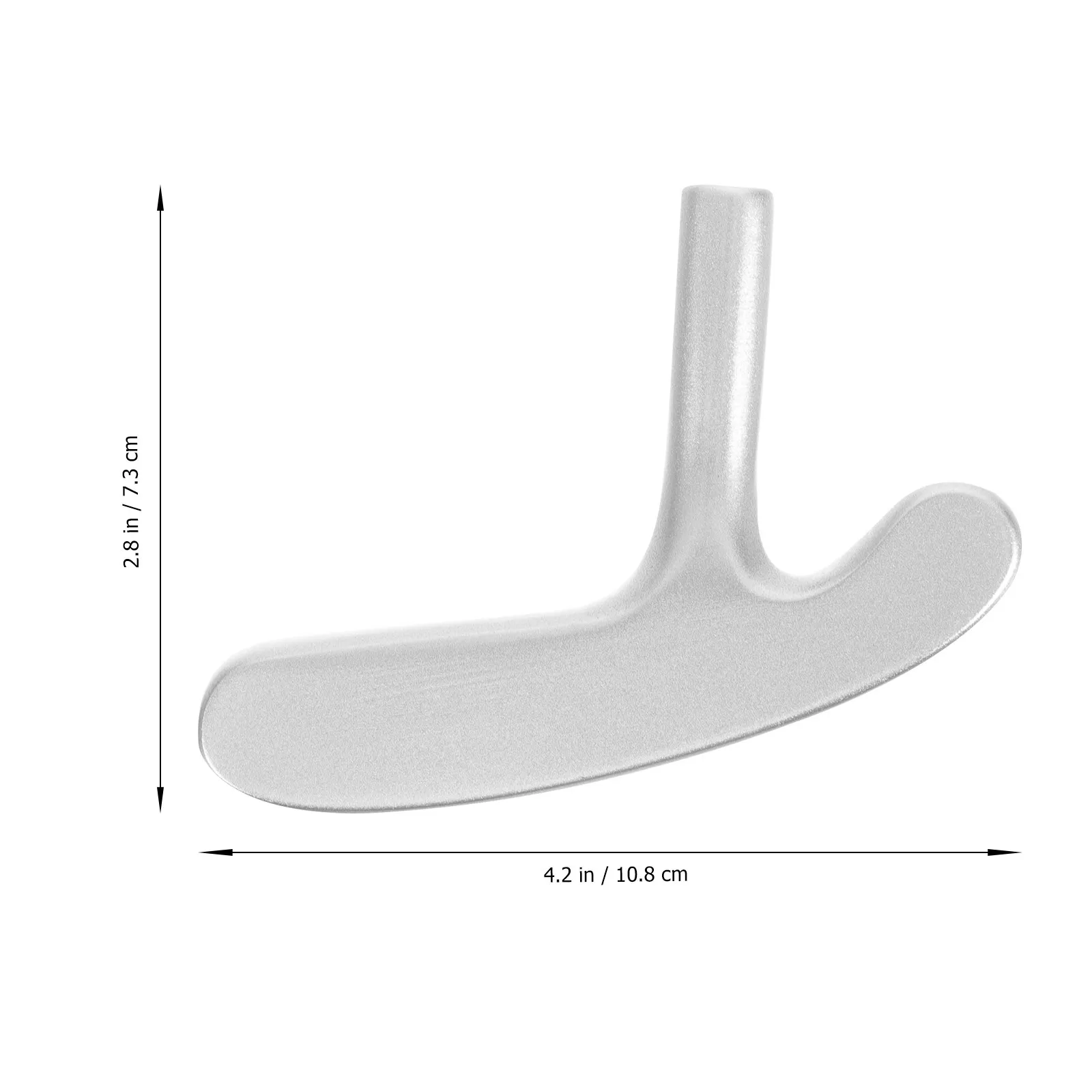 Zinc Alloy Golf Putter Head Replacement Compatible with All Putting Shafts Fine Crafted Dual-Side Design for Beginners and Pros