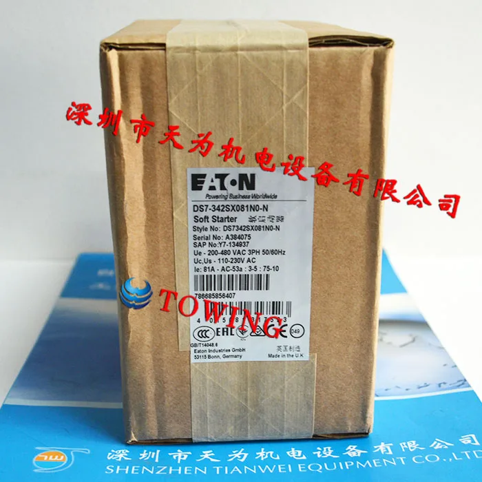 [Genuine - Quality Assurance One Year] ETN American Eaton Soft Starter DS7-342SX081N0-N