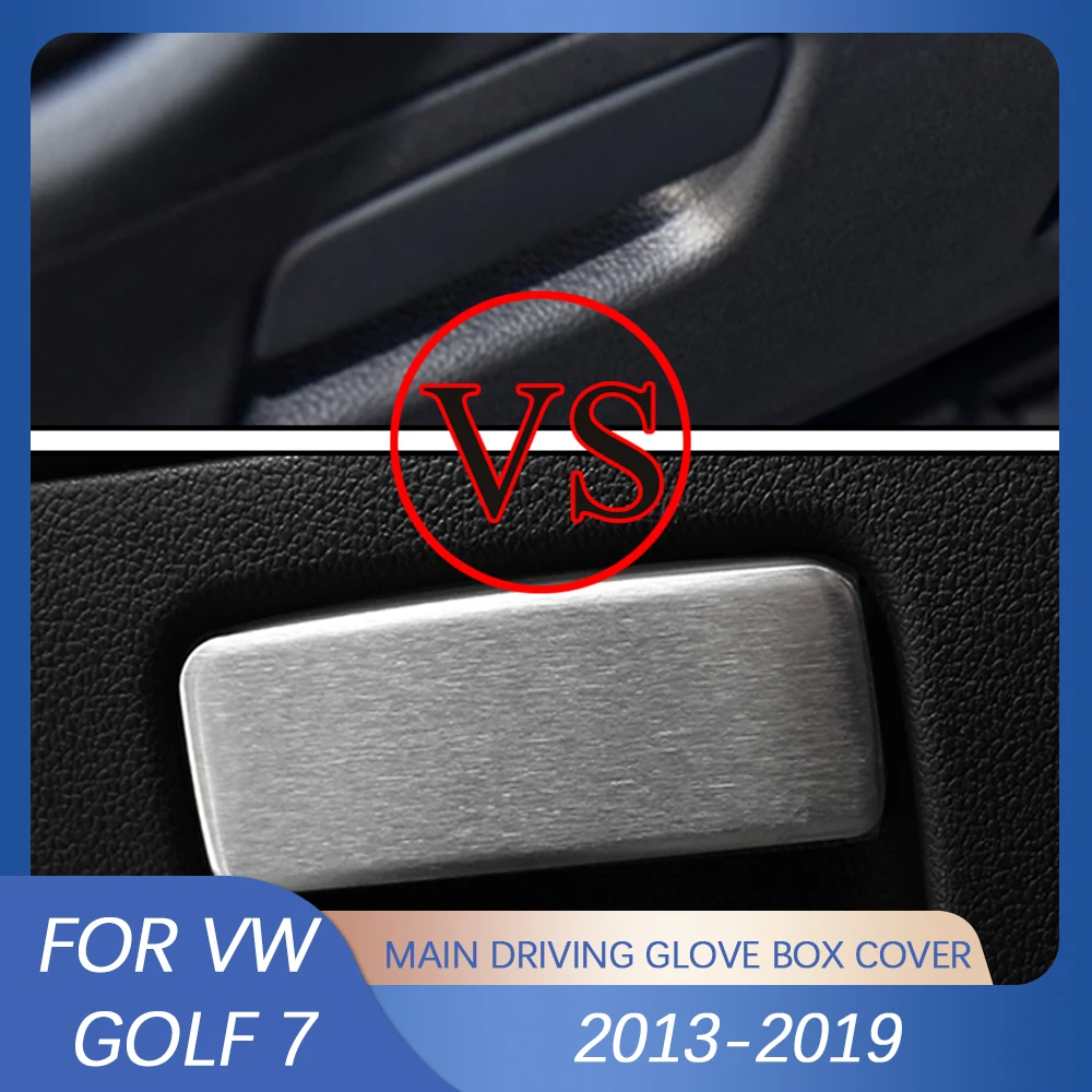 Car Main Driving Glove Box Switch Sequins Modified Special Strips Sticker for Volkswagen Vw GOLF 7 MK7 2014 2015 2016 2017 2018