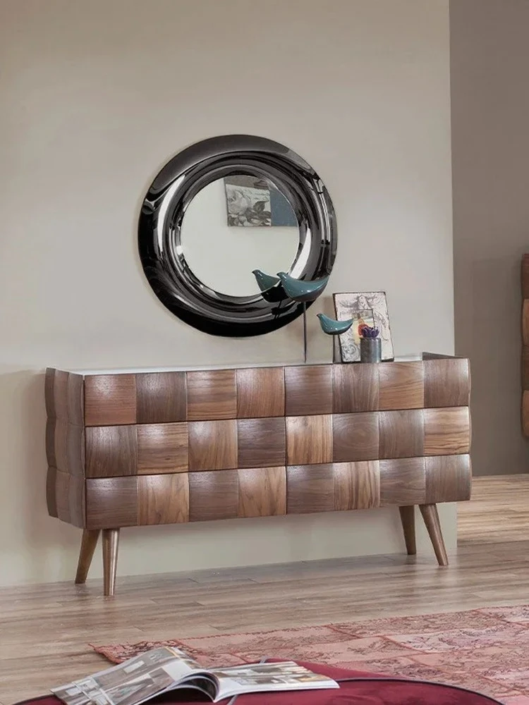 

N American Retro Sideboard Cabinet Creative Nordic Floor Cabinet