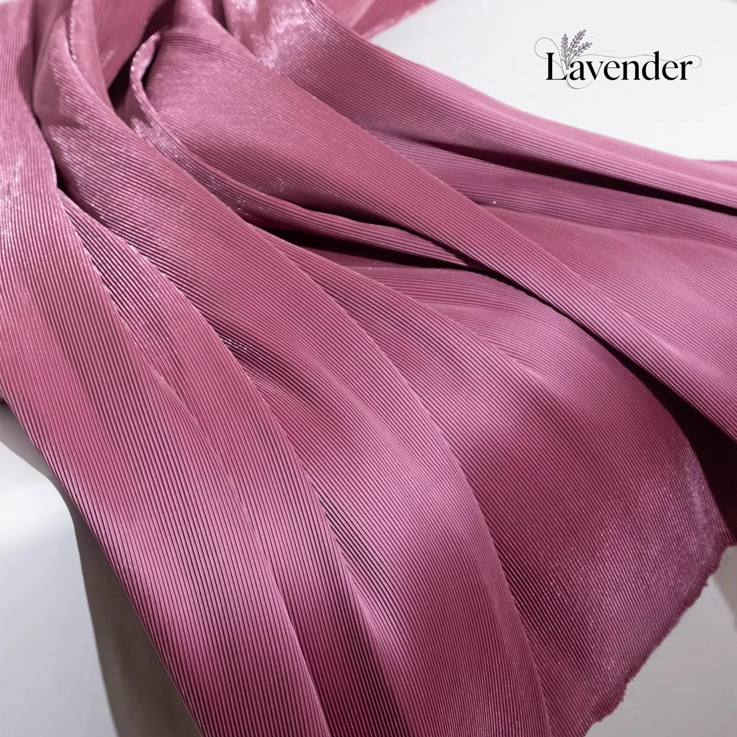 

Liquid water glossy satin texture small wrinkled fabric glitter satin crystal silk glossy pleated clothing design fabric