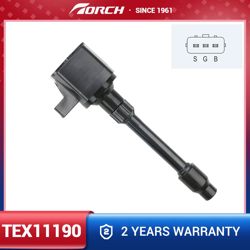 1PC Ignition Coil TEX11190 Replace for 30520-5R0-003 30520-5R0-013 CM11-112 CM11-121A 305205R0003 305205R0013 CM11112 CM11121A