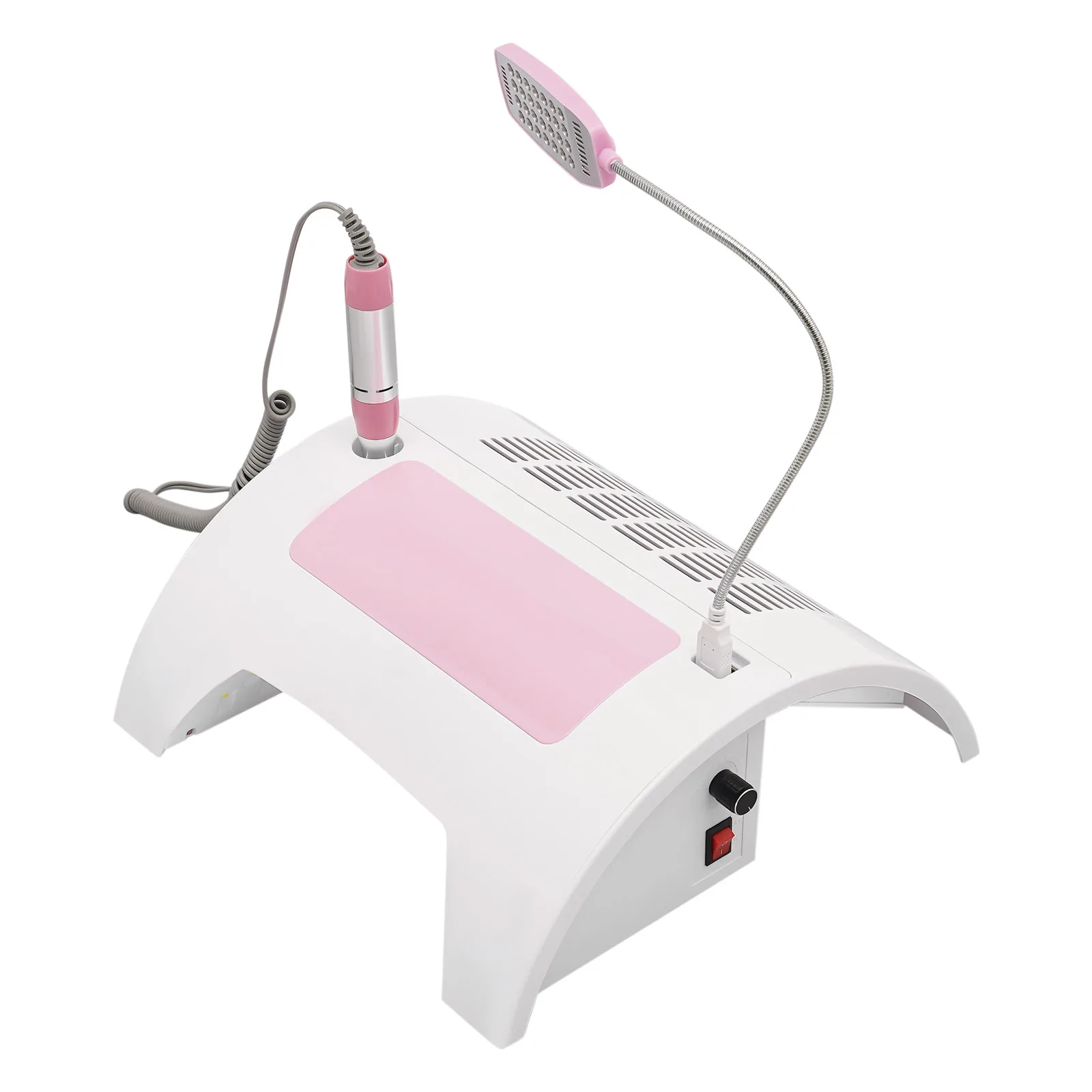 Uv Led Nagel Lampe Nagel Trockner Multi-verwenden Maniküre Maschine 5 In 1 Nagel Elektrische Nagel Bohrer Polierer Nagel trockner Staubsauger 60 W