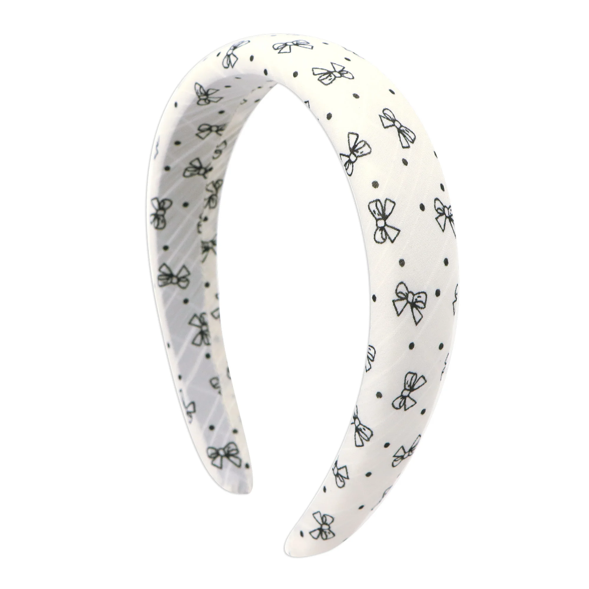 1pc dot Bowknot Headband, Hair Accessory for Everyday Fashion in Europe And America, Featuring a Easy Yet Sophisticated Style