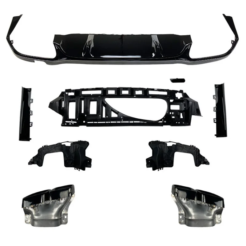 

SAARSuitable for Mercedes-Benz E-Class W213 E63 SE 260 2021 Body Tail Diffuser Rear Lip Spoiler AMG Kit