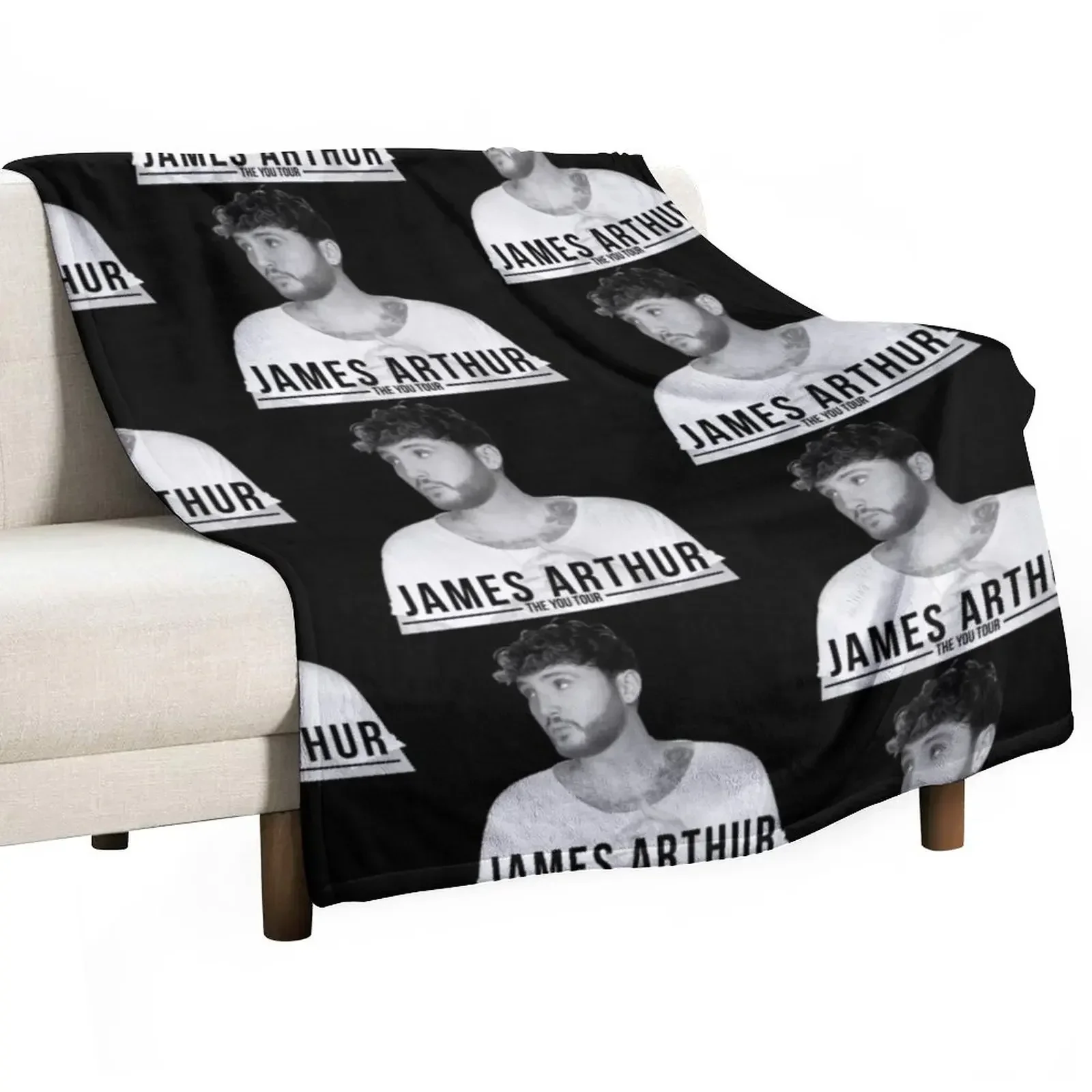 

JAMES ARTHUR - THE YOU TOUR Throw Blanket funny gift Hair Blankets