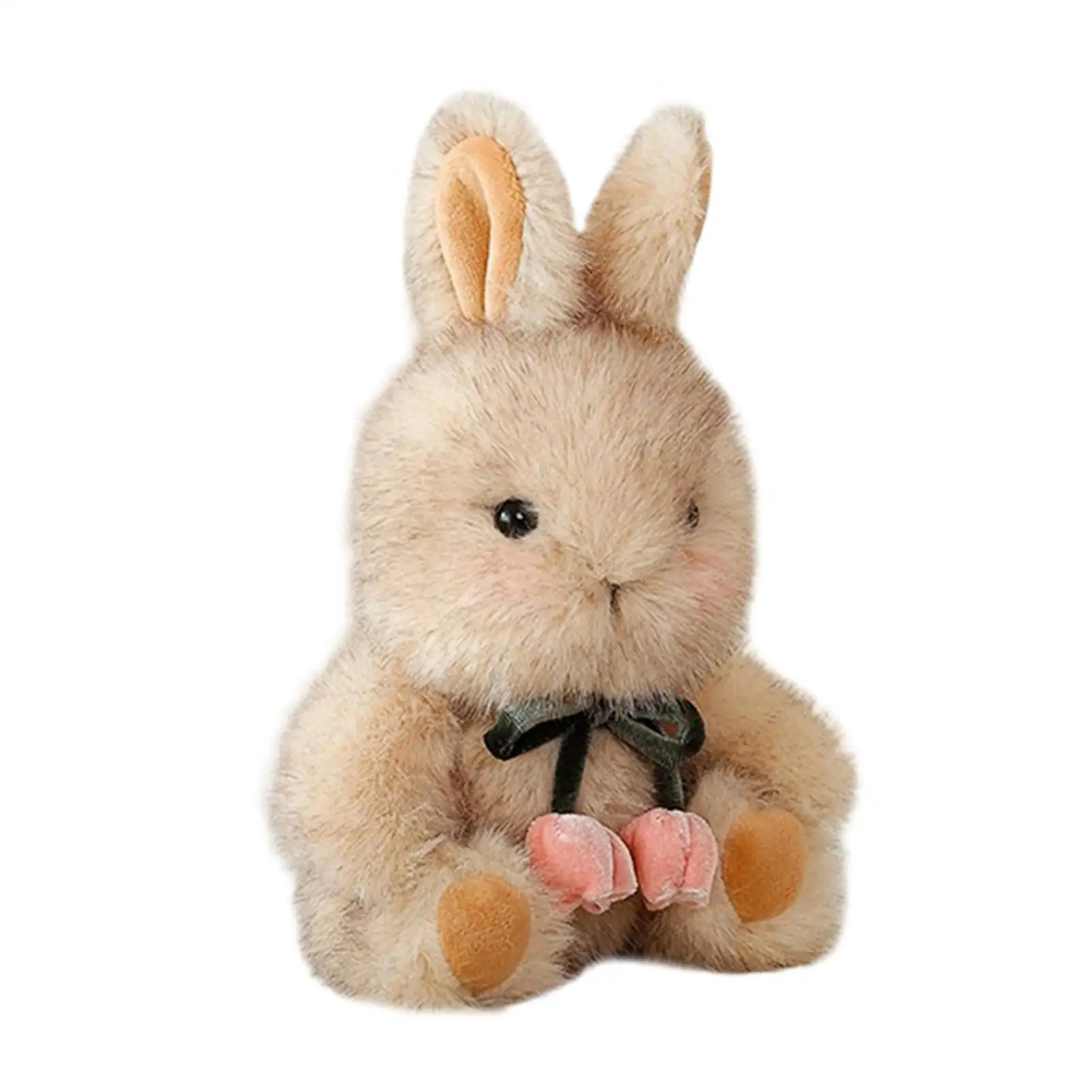

Мягкие плюшевые игрушки кролика, мягкие игрушки, декор комнаты, реалистичные плюшевые игрушки кролика, мягкие игрушки на Рождество, день рождения, домашний офис, общежитие