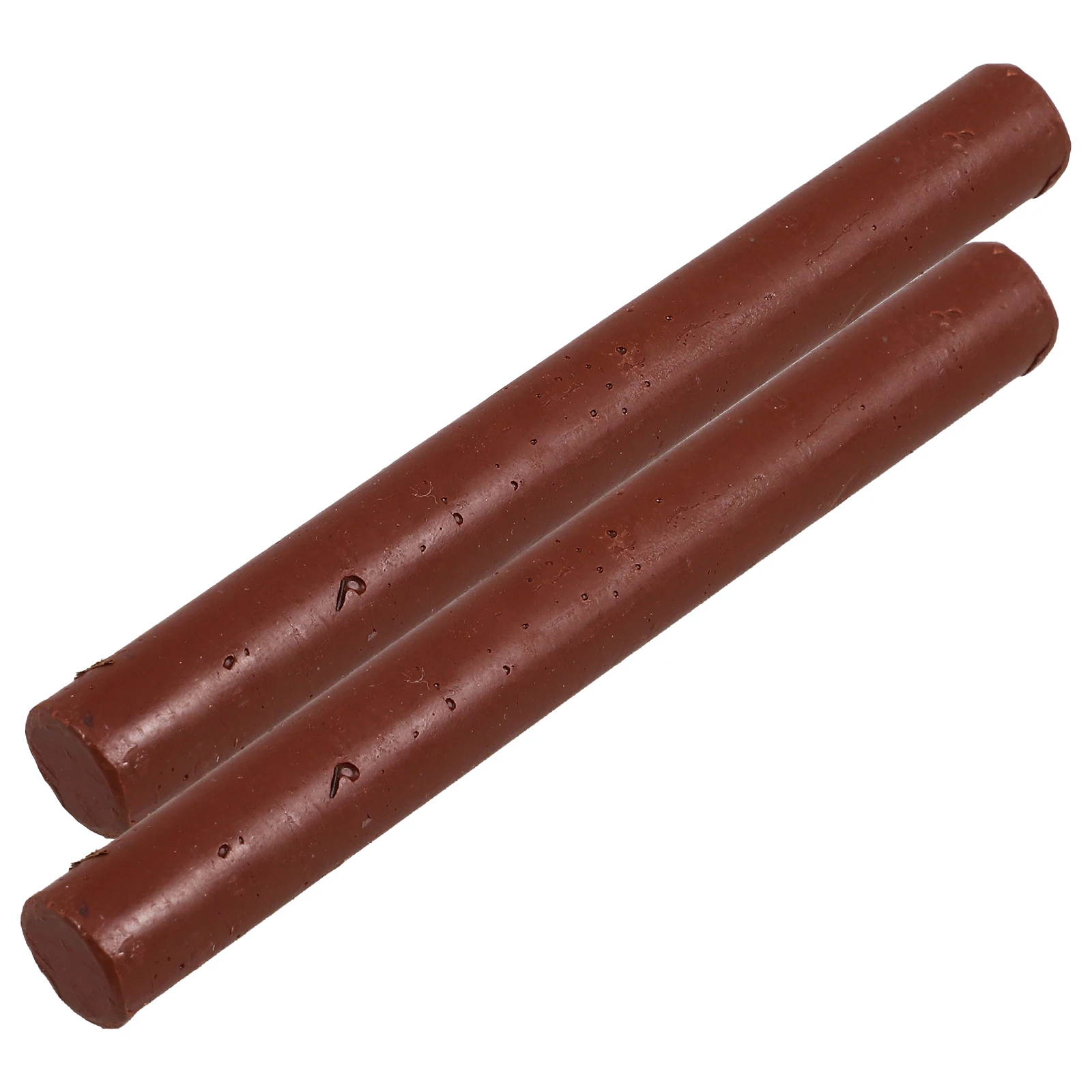

2pcs Furniture Repair Wax Filler Sticks Dark Brown For Wood Scratch Remover On Tables Floors Cabinets Woodworking Fix Kit Wood