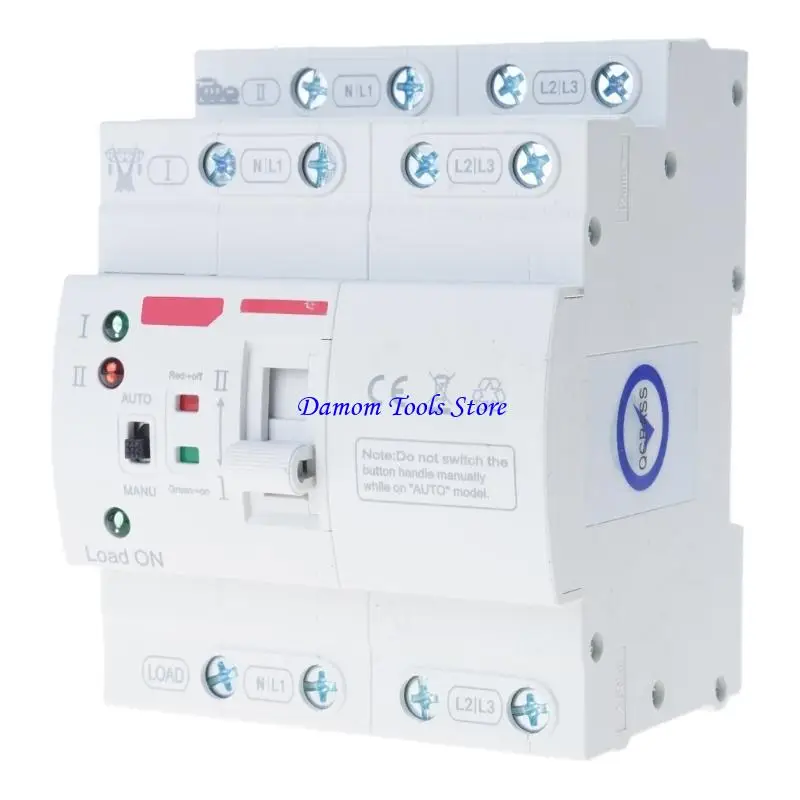 57BE 4P Double Power Automatic Transfer Switches Electrical Selector Switches Enduring