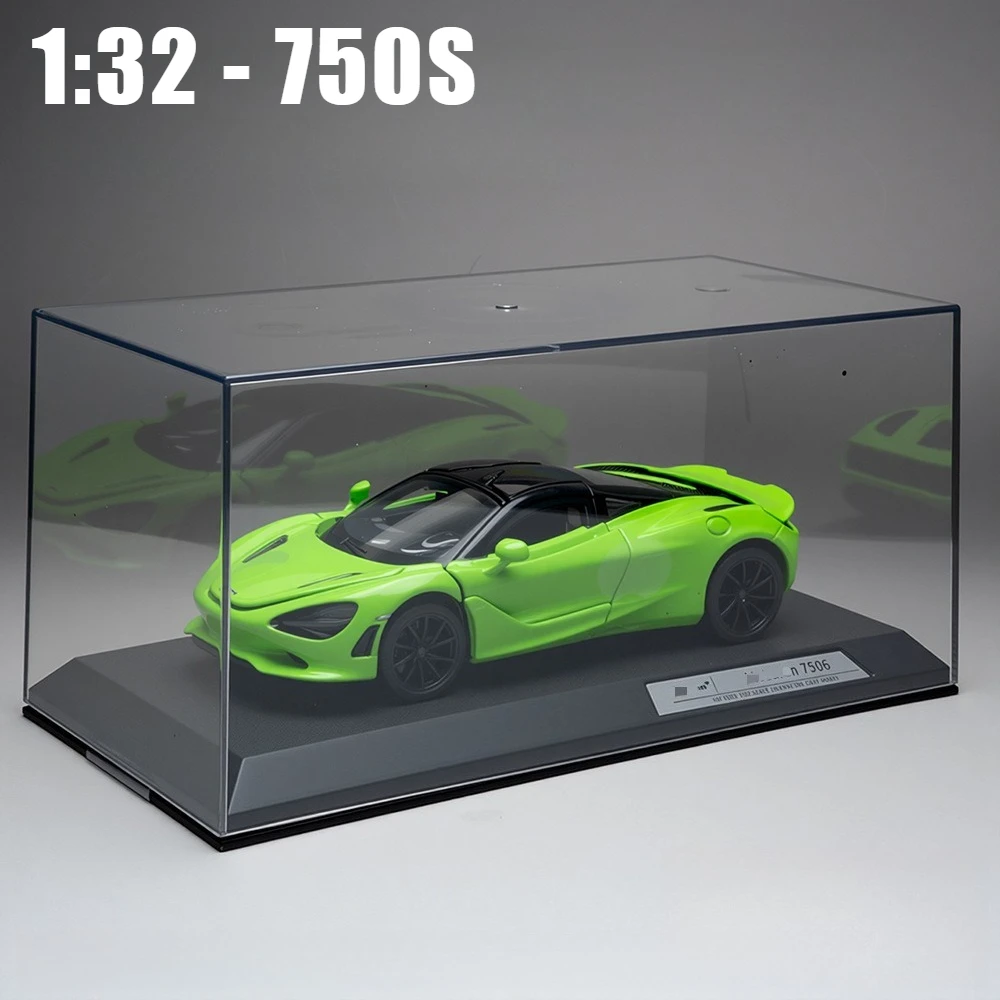 

1:32 750S Supercar Simulation Alloy Diecast Car Model Hobby Limited Edition Model Collection Gift Children's Toys