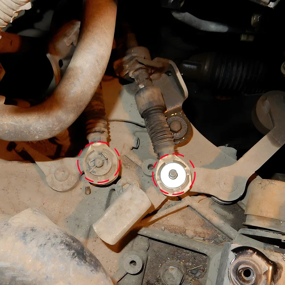 Buje de Control de enlace de Cable de cambio de caja de cambios Manual para Toyota Corolla E160 E170 E180 E210 piezas de Clip de pasador de chaveta de arandela reemplazar