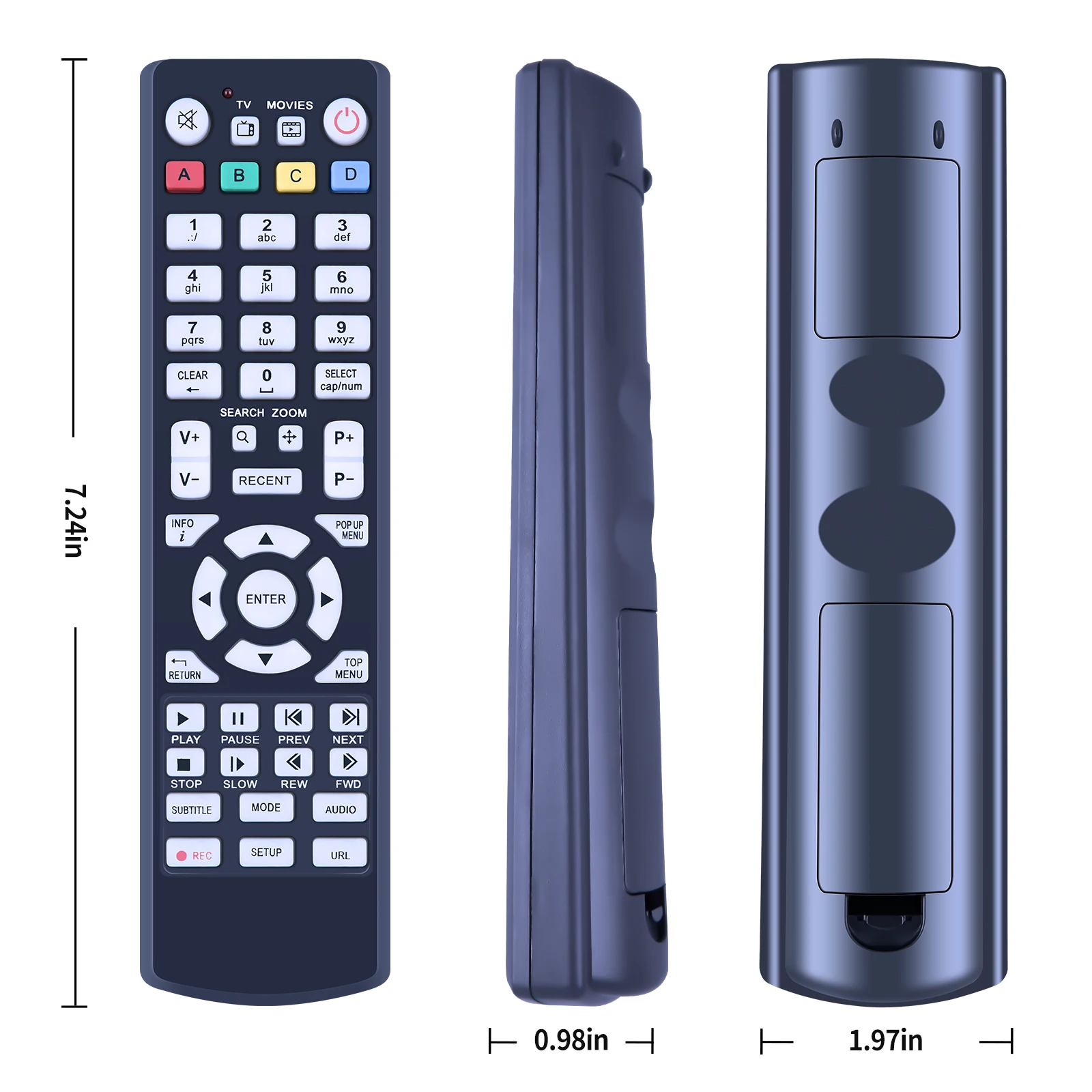 جهاز التحكم عن بعد لـ KARTINA TV Box Micro HD Relax Dune HD 53D TV-101 TV-102 TV-301 TV-303