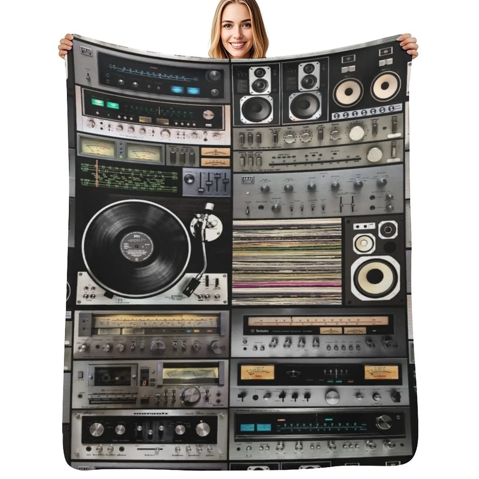 

Hifidelity Throw Blanket manga Blankets For Bed Soft Plush Blankets