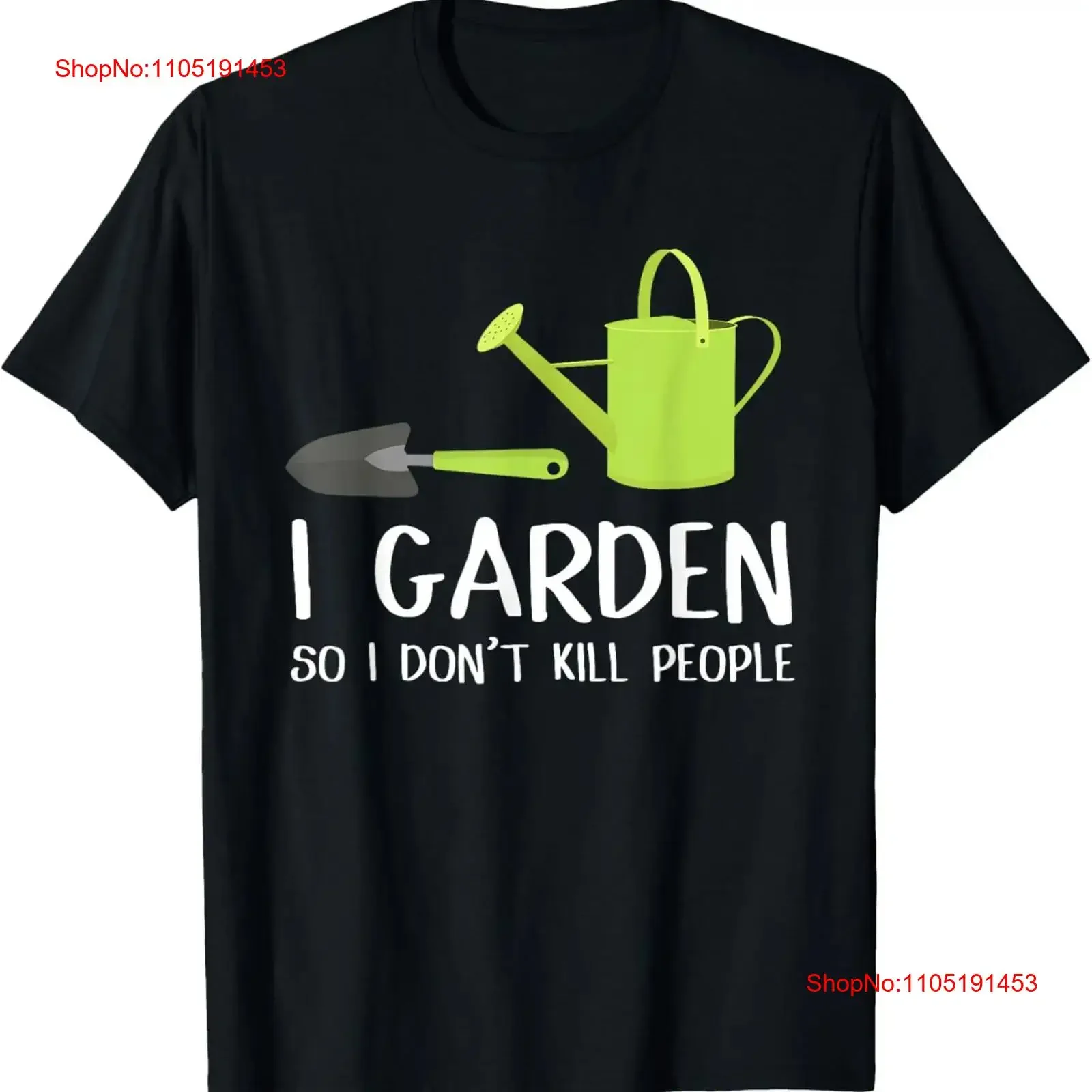 

I Garden So Don't Kill People Funny Gardening T Shirt vintage Washed Stylish Breathable Versatile Comfortable Stretched