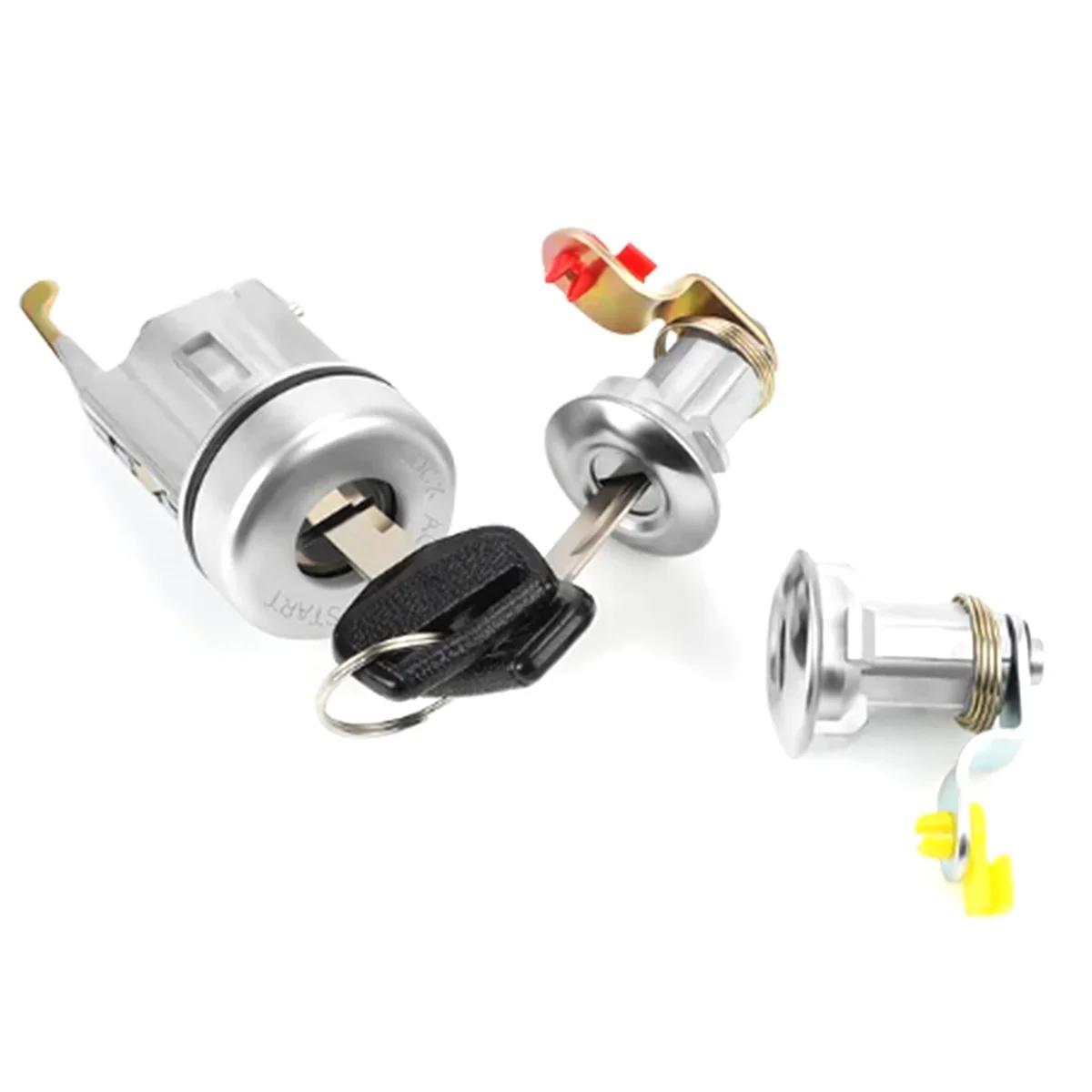 Ignition Barrel & 2 Door Lock Ignition Barrel Door Lock Set for Toyota Land Cruiser 75 Series FJ75 HJ75 HZJ 69005-6A160