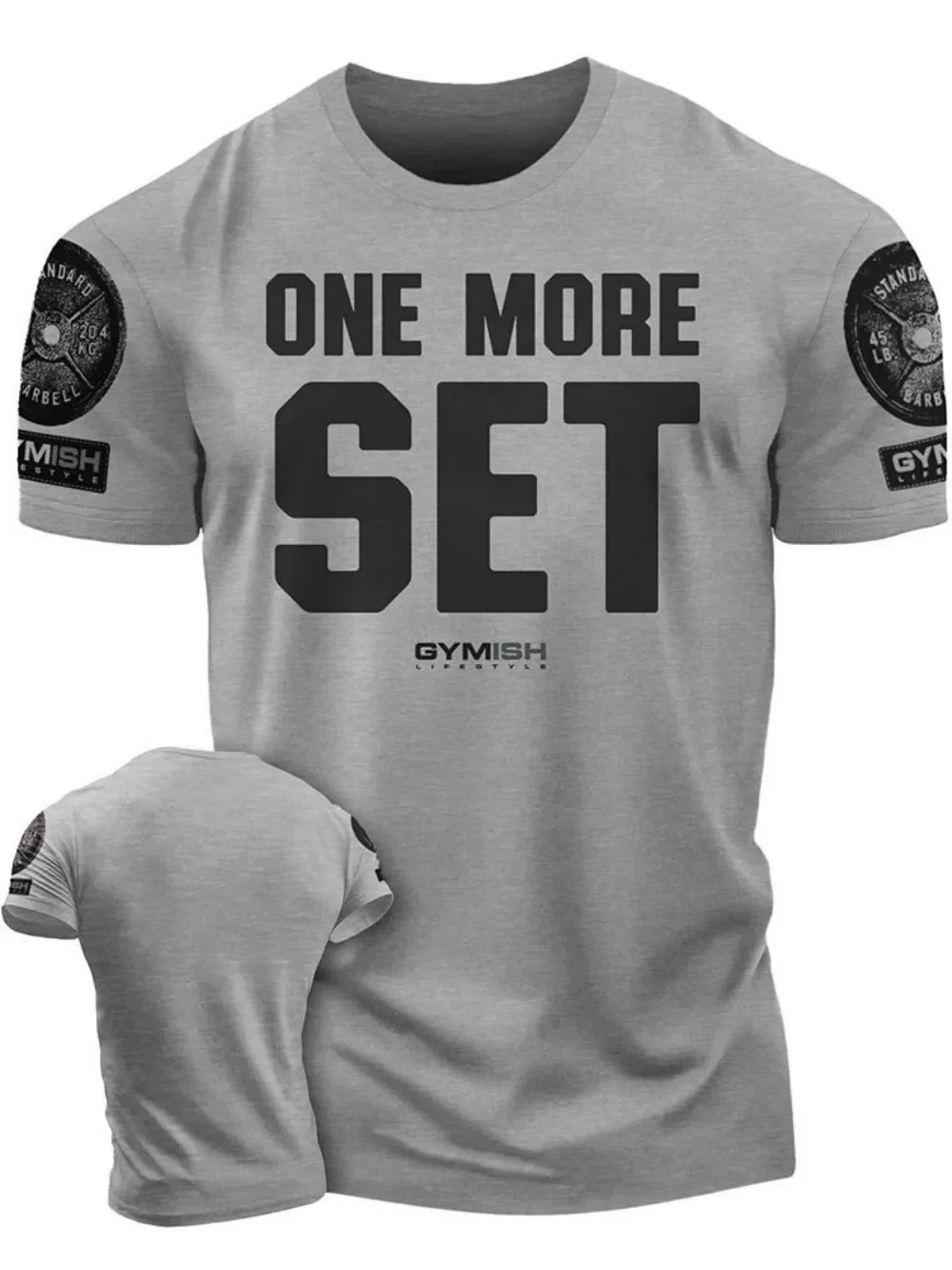 Modisches Neues Herren-Workout-T-Shirt Atmungsaktives Fitness-Sportoberteil Hochwertiges Bedrucktes Freizeit-Kurzarm-Shirt