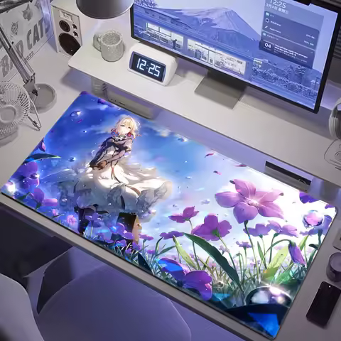 Violet Evergarden XXL Large Mousepad Keyboard Pad Gaming Mouse Pad