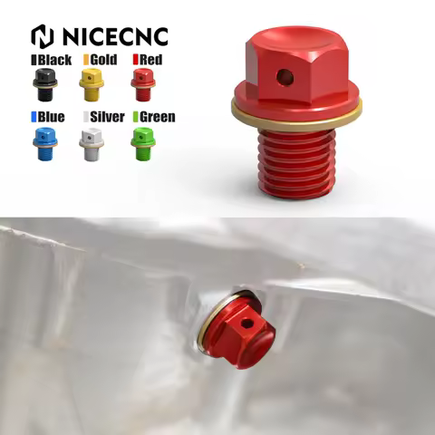 M12xP1.5 Magnetic Oil Drain Plug Bolt Screw For Honda CR125R CR250R CRF250R CRF450R XR600R XR650L CBR1000RR For Yamaha MT-03