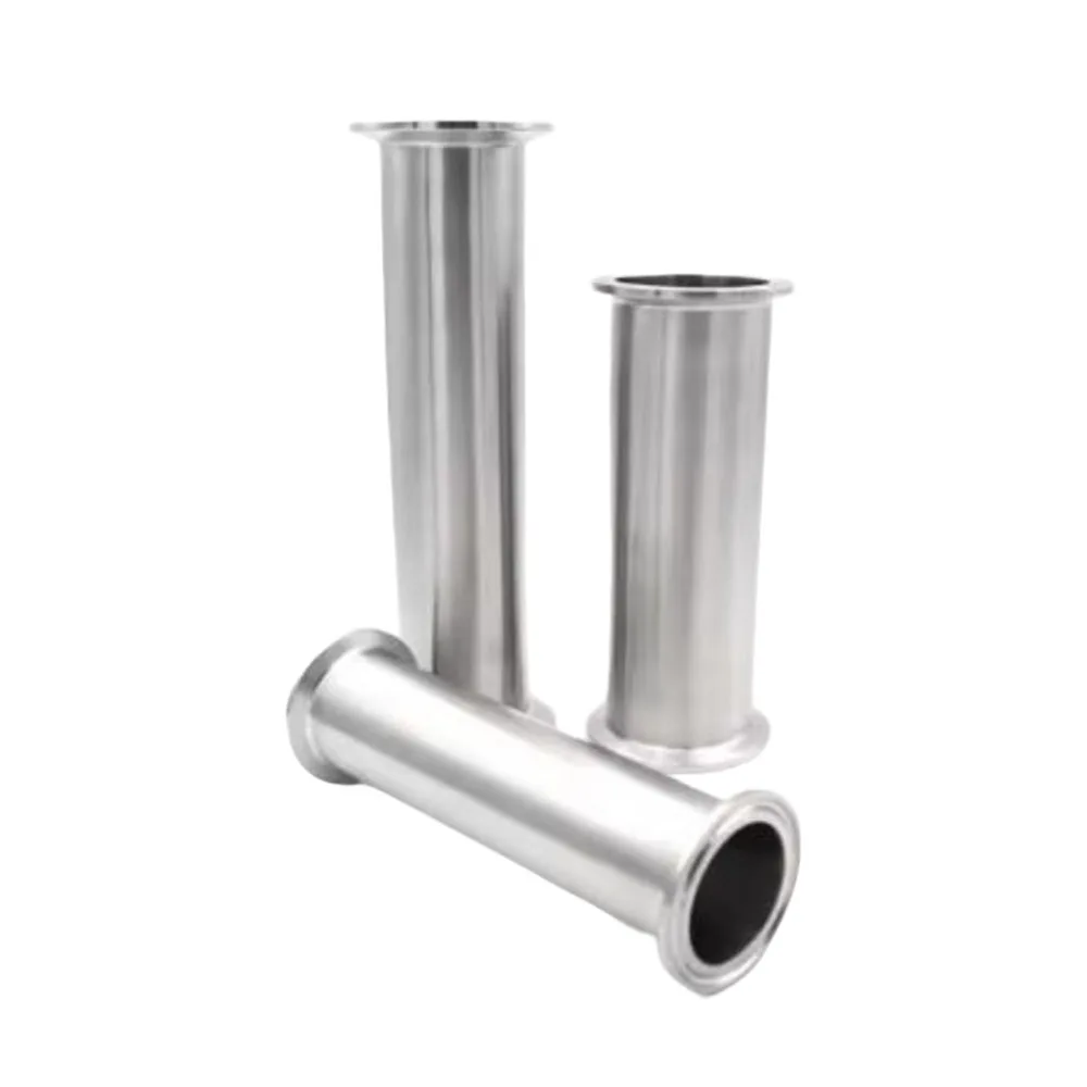 Sanitary Stainless Steel Pipe 304/316 100-300mm Length Pipe OD 19-51mm Tri-Clamp Ferrule 50.5-64mm for Homebrew