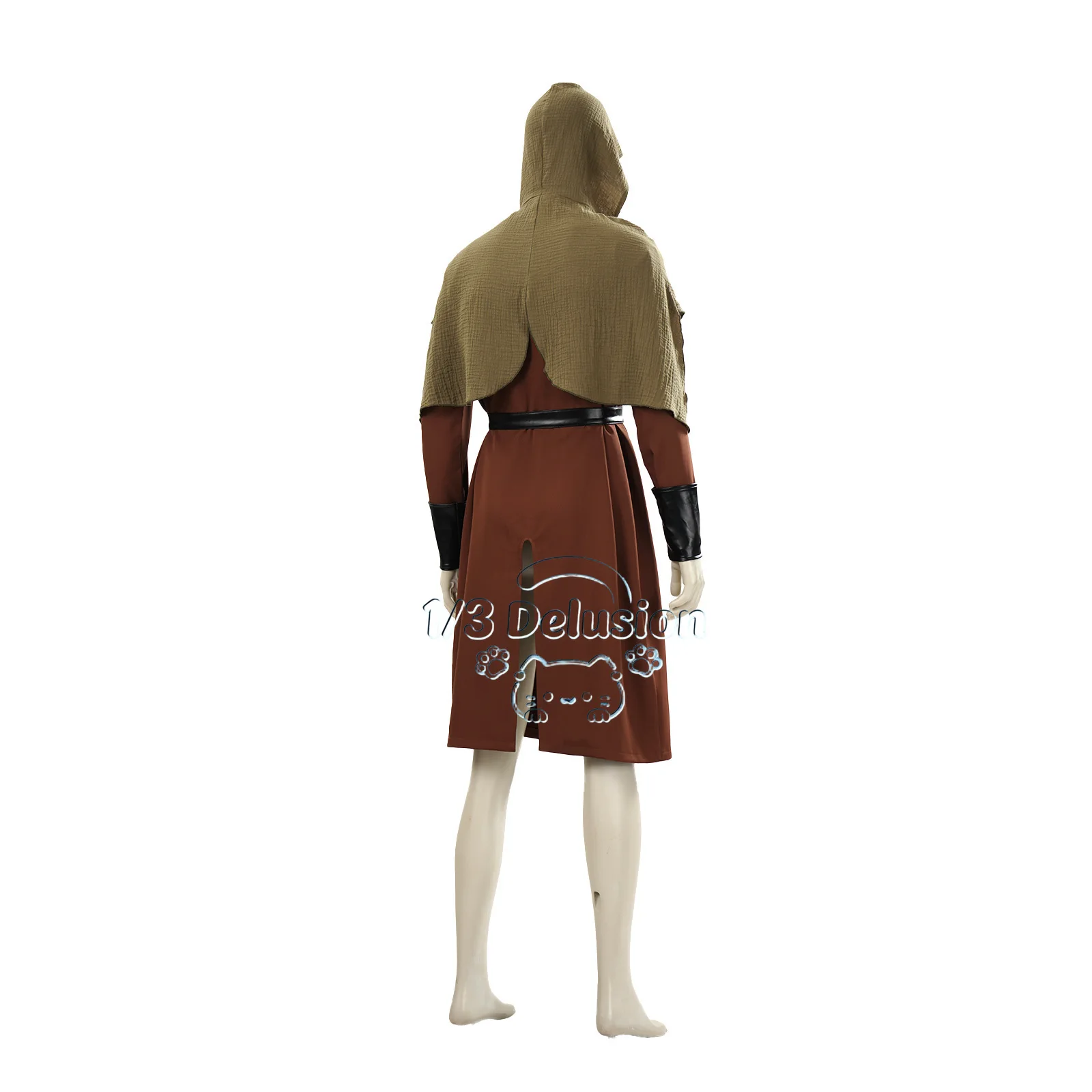 

Renaissance Pirate Knight Medieval Cloak Robe Full Set Stage Performance Cosplay Costume Full Set Hot Sale 1/3 Delusion