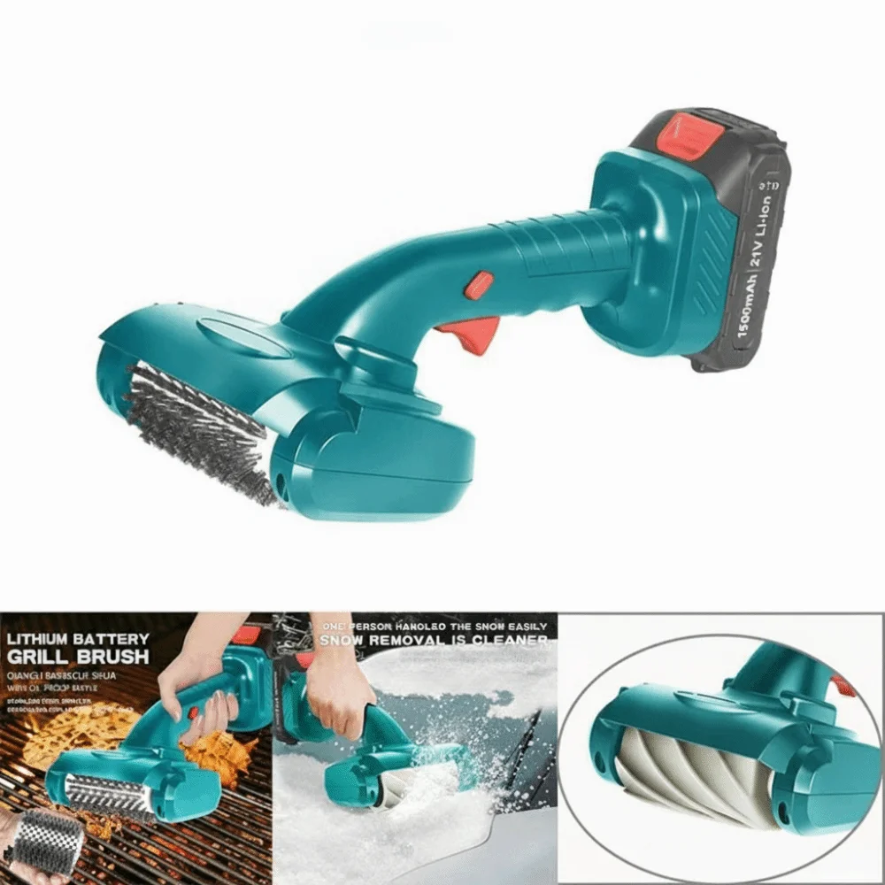 Rechargeable Electric Cleaning Brush Cordless Ergonomic Powerful Cleaner Multifunctional Lithium Battery Powered Grill Brush