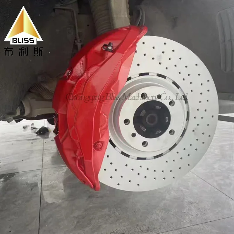 Spare Parts Racing Brake Caliper Ten Big Brake Kit 10 Pistons Pot 10N Modified Brake Caliper For Porsche Cayenne Taycan Paramera