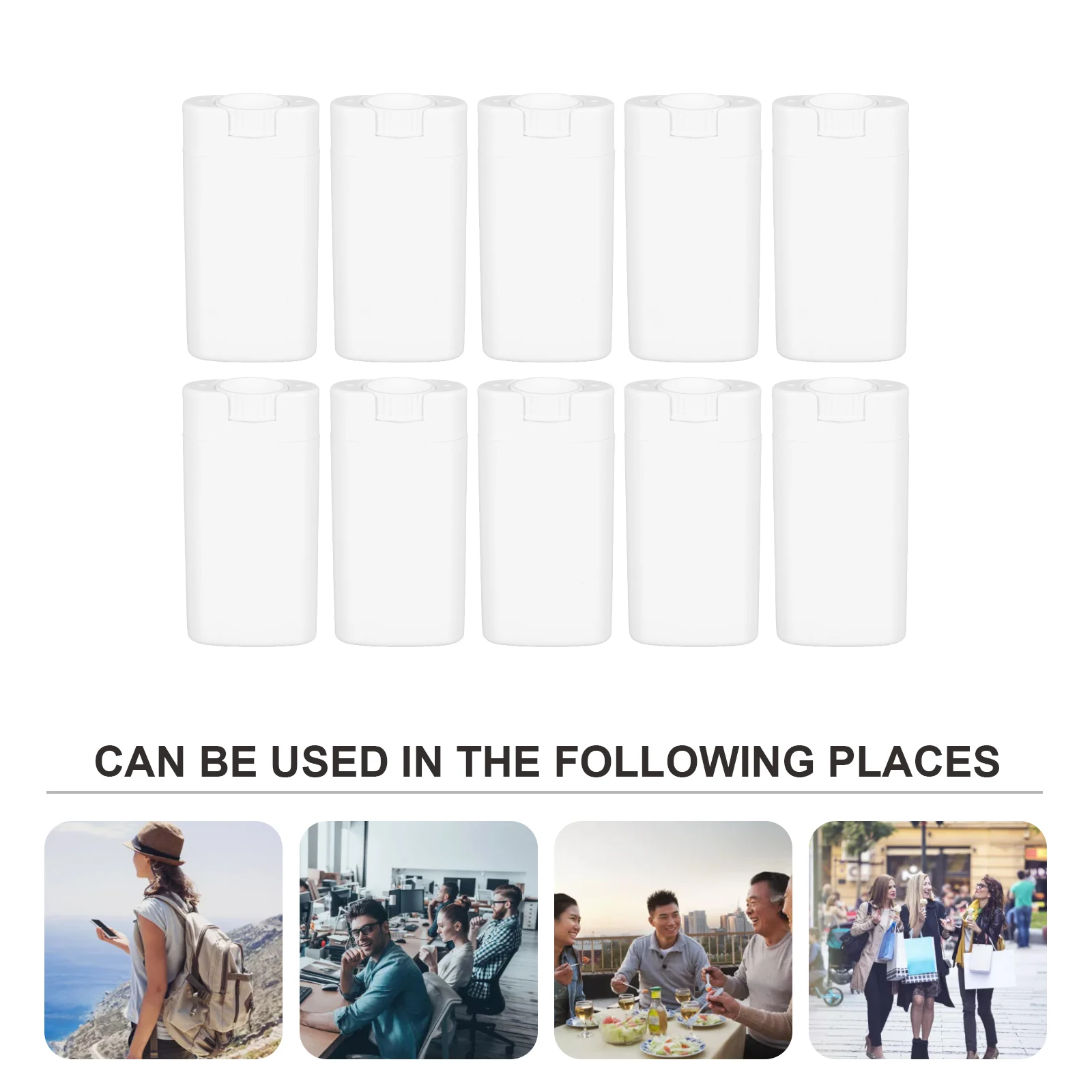 10 قطعة حاويات أنبوب مكافحة مزيل العرق البلاستيك كريم الفرعية زجاجات المحمولة مانعة للتسرب تخزين للمراهم المستحضرات كريمات الوجه #6