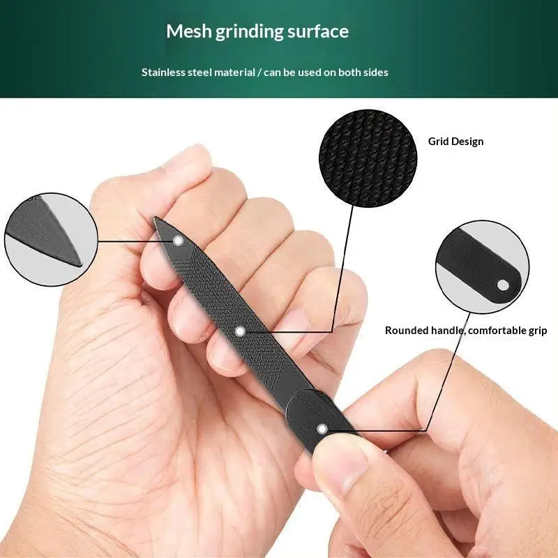 Large And Thick Hard Nail Clippers: Adult-Specific Anti-Splash Widened Blade Design Trim Gray Nails