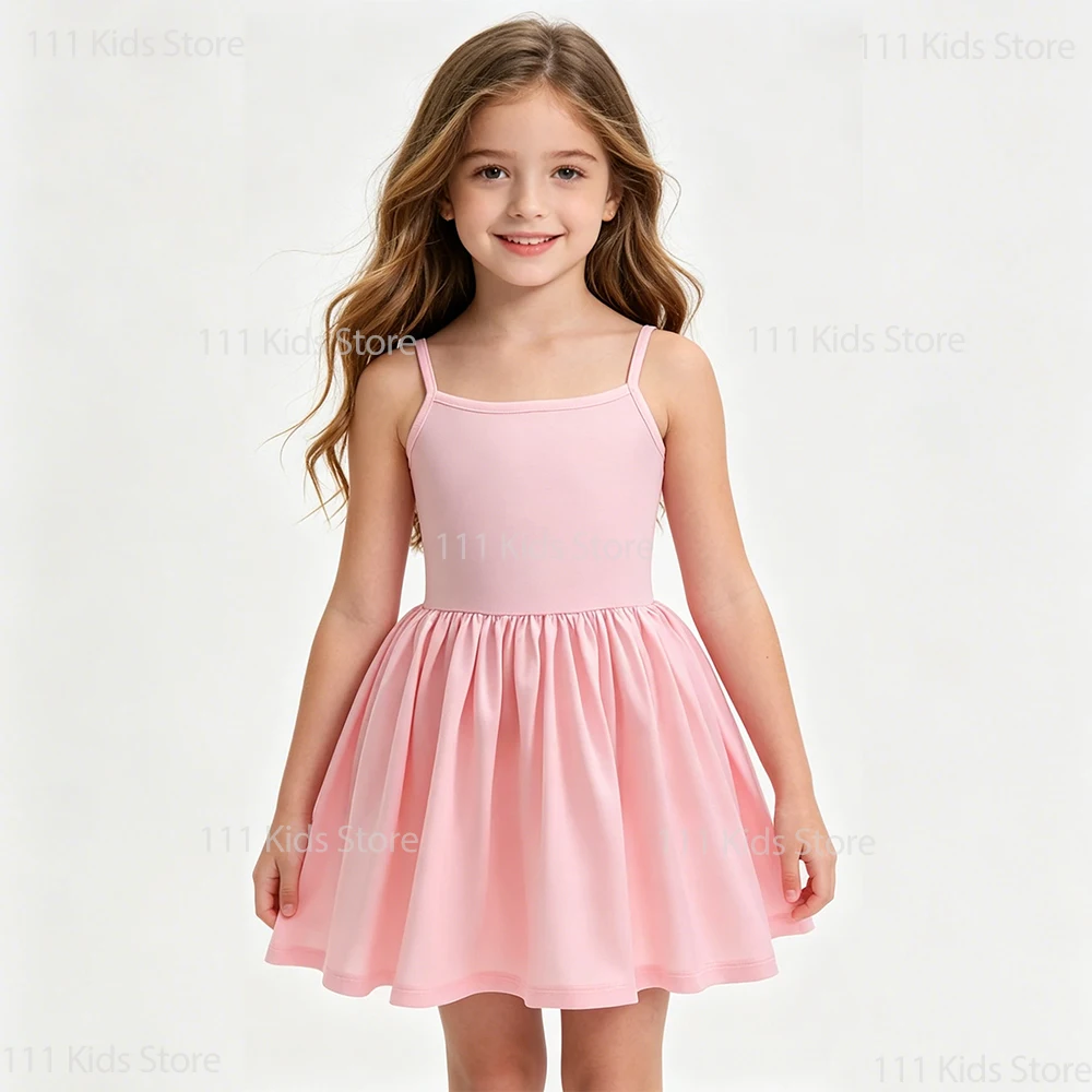 Children Summer Dresses 2Pcs Princess Evening Dress For Girls Party Dresses Movie Witch Glinda Cosplay Costumes Carnival Outfits
