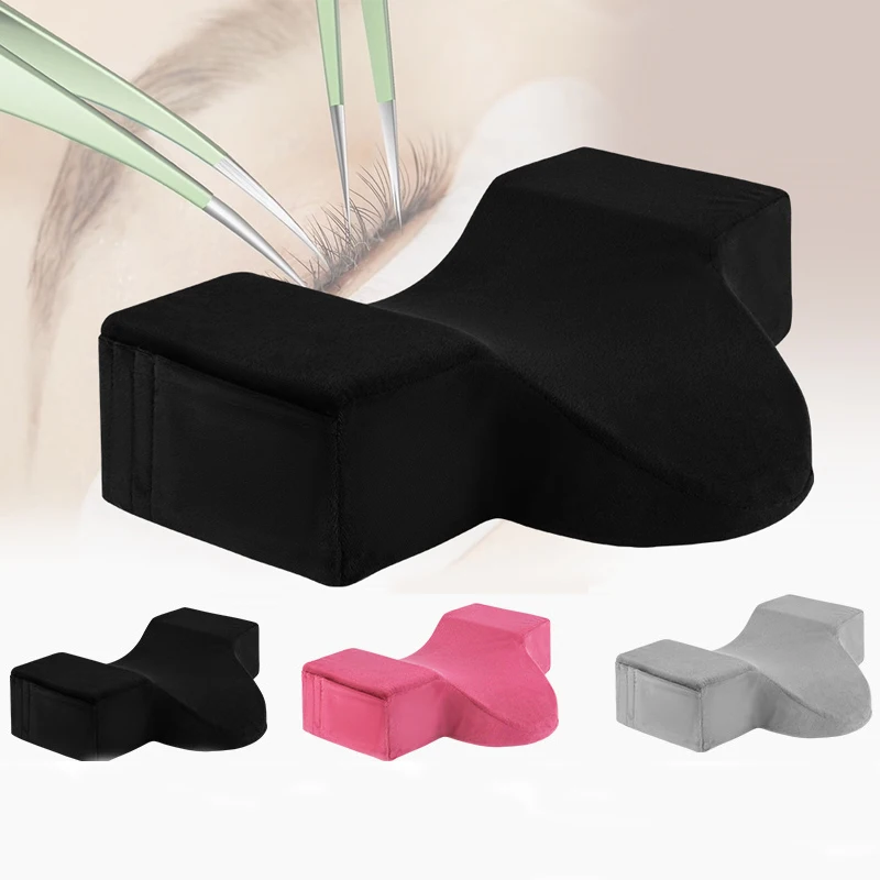 Customizable U-shaped Memory Foam Eyelash Extension Pillow Curve Neck Support Pillow Salon Home Beauty False Eyelashes