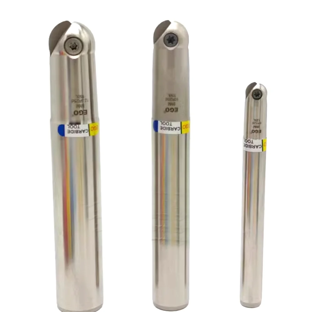 EGO CNC Chuck R5 R8 R10 R12.5 Finish Tool Holder For Ball Insert DIJET R6-12d120L1T Lathe Milling Attachment BNM-100/120/160/200