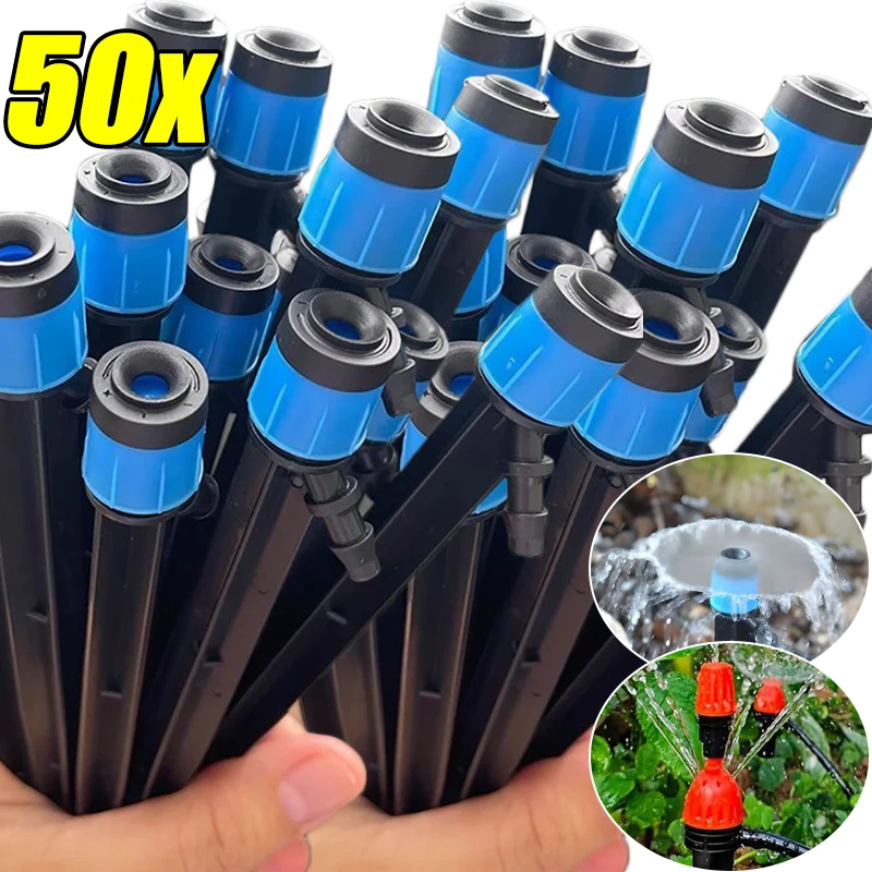 

5/50pcs All Round Scattering Watering Dripper Garden Greenhouse Sprinkler Nozzle Atomizer Flower Vegetable Irrigation Tools