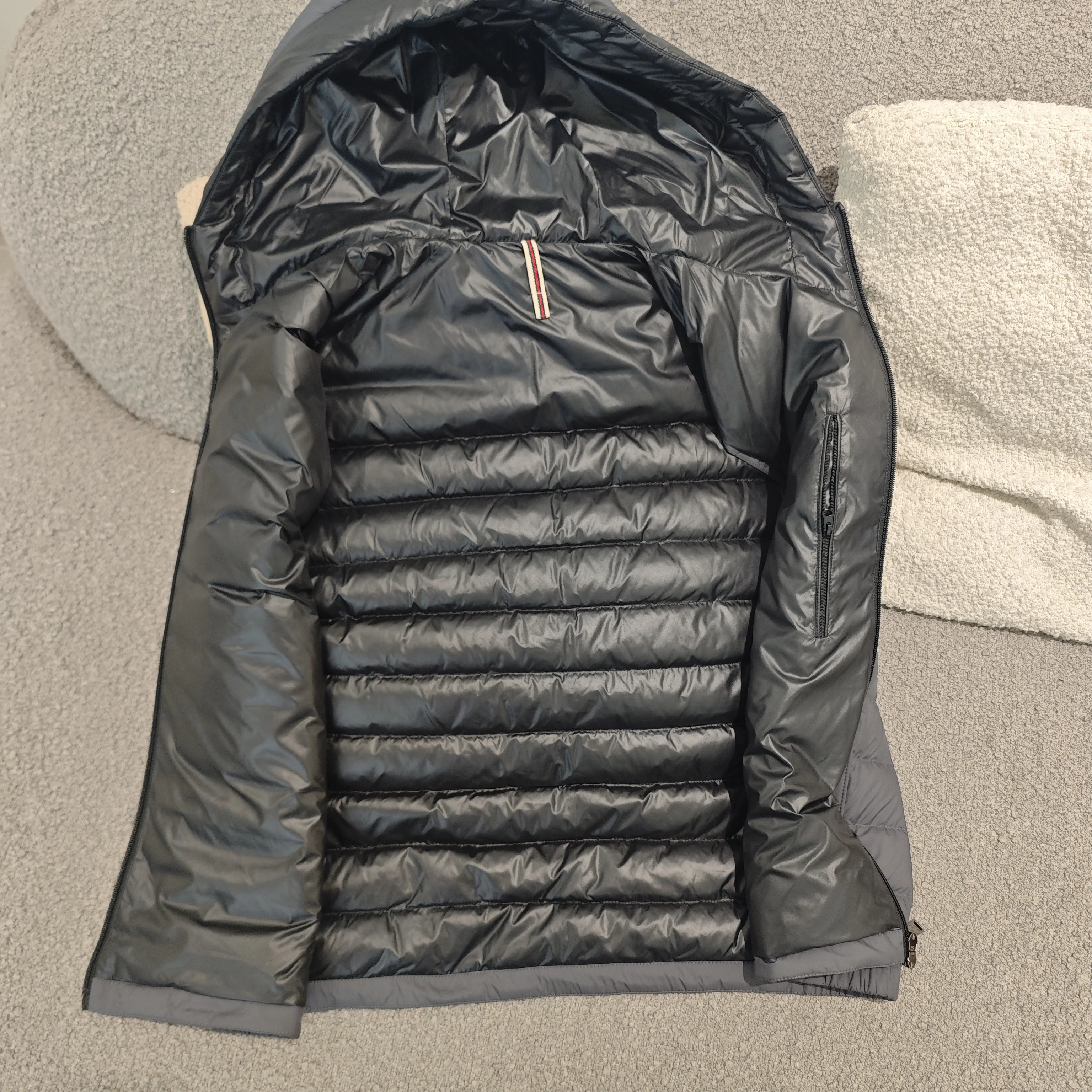 جديد وصول الخريف/الشتاء الرجال أوزة أسفل مقنعين سترة دون أكمام للجنسين ، سترة دافئة ، المشي لمسافات طويلة ، التخييم ، في الهواء الطلق التنقل اليومي #3