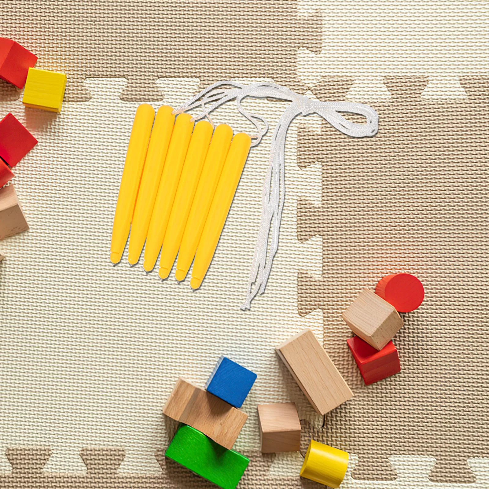 6 قطع من أقلام الرسم المغناطيسية، قلم بديل متين، مرفق حبل للوحات الرسم المبتكرة للأطفال القابلة لإعادة الاستخدام