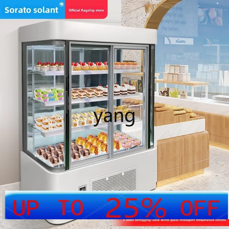

lmm cake display cabinet vertical air-cooled refrigerated commercial dessert west point fresh-keeping cabinet
